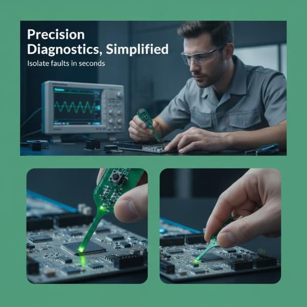 Elektromagnetisk Induktion Kapacitans Induktans Tester Hurtig T 1pc