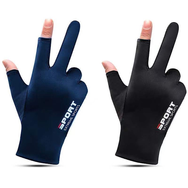 Anti-UV Män Dam Fiskehandskar Spring Sport Handskar A3