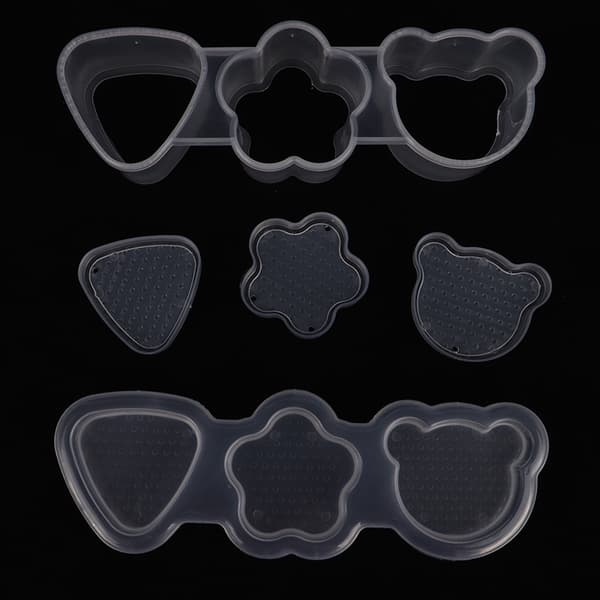 1 stk. Tegneserieform Risball Sett Sushi Form Bento Stempel Kitche