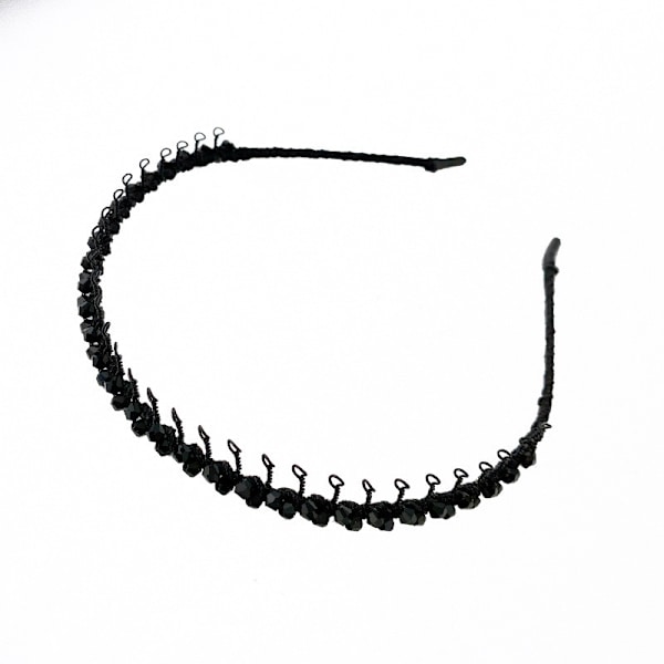 Mote Crystal Hårbånd Dame Light Luxury Rhinestone Anti 3