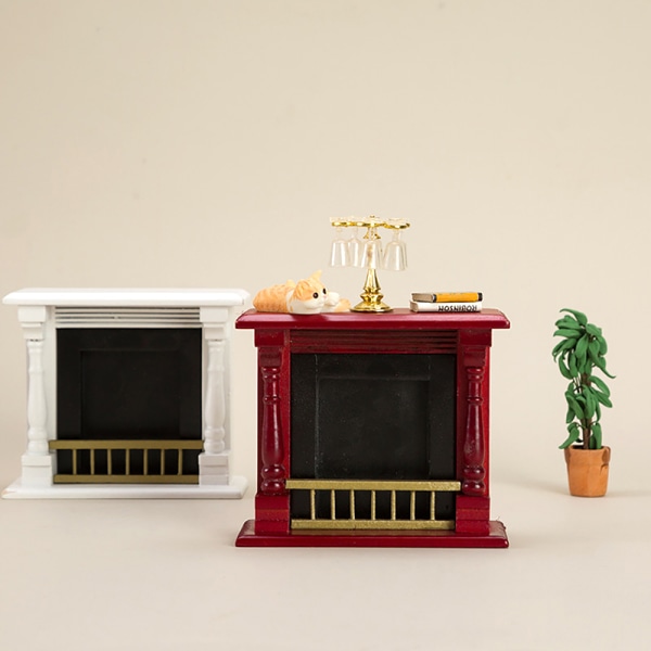 1/12 Dollhouse Mini Takka Malli Dollhouse Living Room Furni White