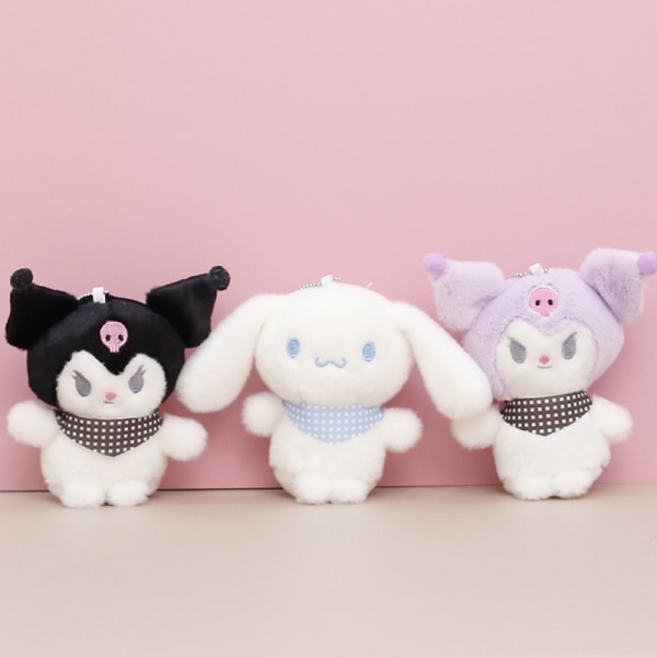 Tegneseriefigur Plys Nøglering Sanrio Keychians Kawaii Plys Til A3