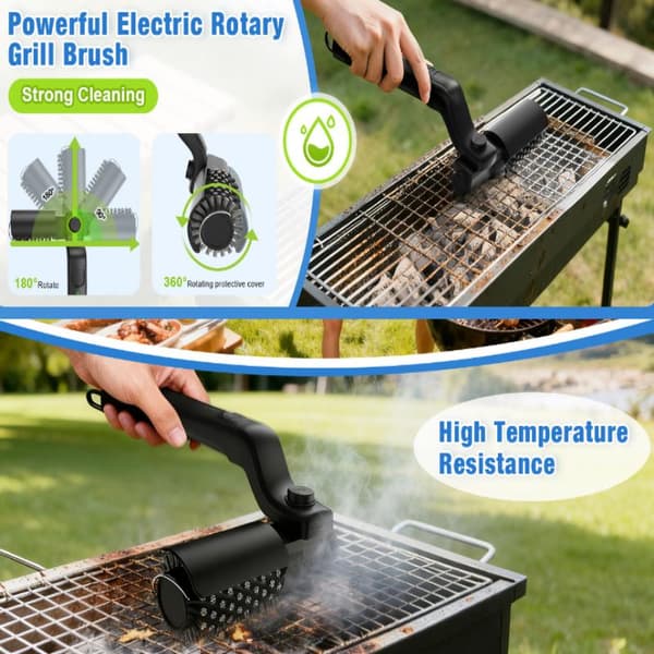 Keittiöharja BBQ-tarvikkeet Harja Ladattava sähkögrilli
