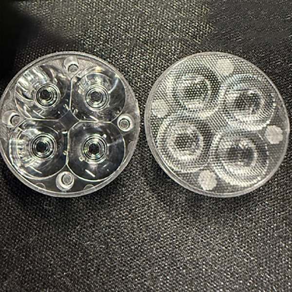 Hög effekt LED-lins 10/30/60 grader reflektor kollimator akryl