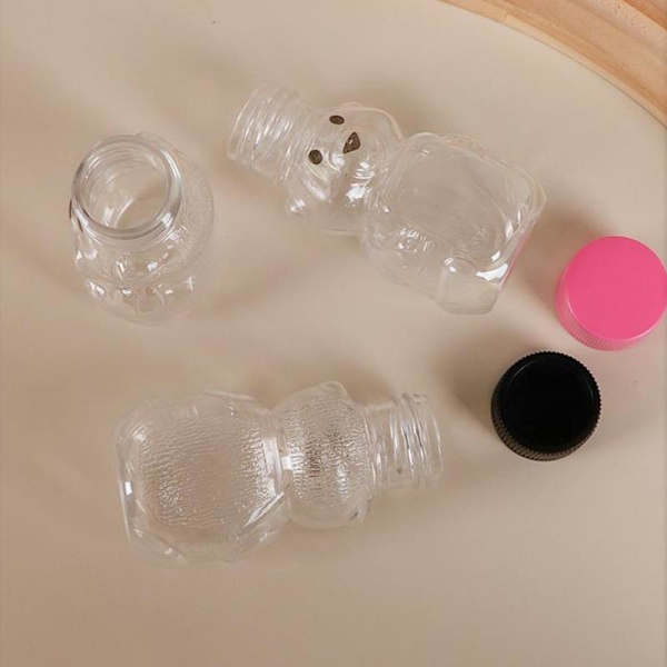 Mini bärbara såsflaskor Ketchup Senap Krydddispenser Black