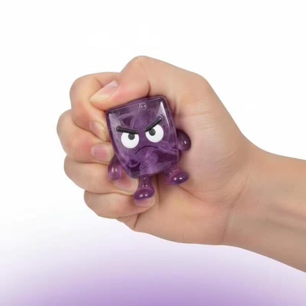 Cube Little Square Monster TPR Langsom Rebound Legetøj Fidget Stress 1pc