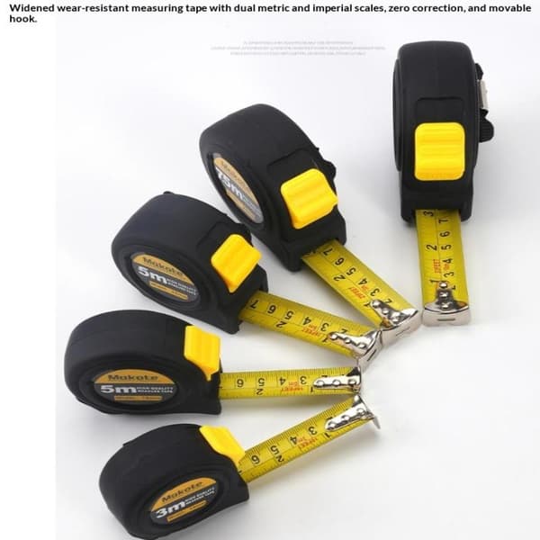 Precise Clear Steel Tape Measure Retractable 3M/5M/7.5M/10M Thi A3