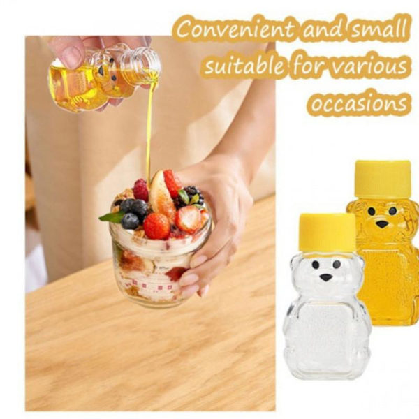 Mini bärbara såsflaskor Ketchup Senap Krydddispenser Yellow