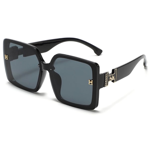 Anti-ultrafiolett Damesolbriller Mote Stor Frame Driving Black