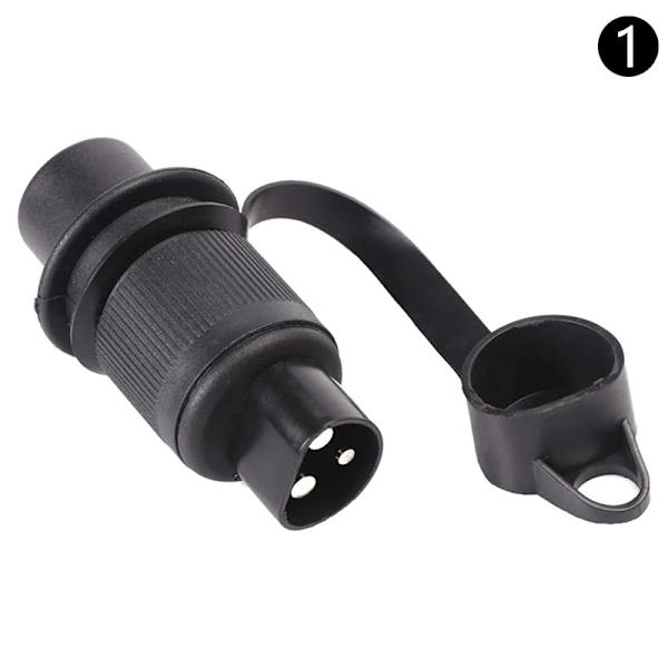 12V 3Pin Sokkel Tilhenger Adapter Strømledning Stikkontakt For plug ed29 |  plug | Fyndiq