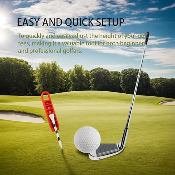 Kreativ 3D-printet golf-tee-løfter-ornament Perfekt gave til G A3