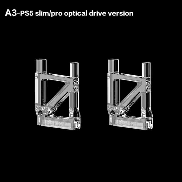 Gennemsigtig ABS Base Horisontal Stand til Slim/Pro Konsolholder A3