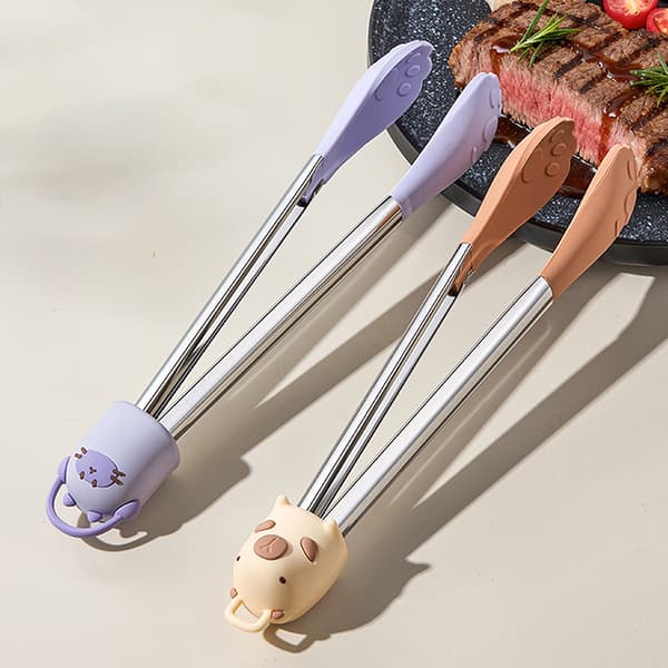 Kloformade klämmor e Tecknade måltidsklämmor Grillklämmor Smörgås Purple