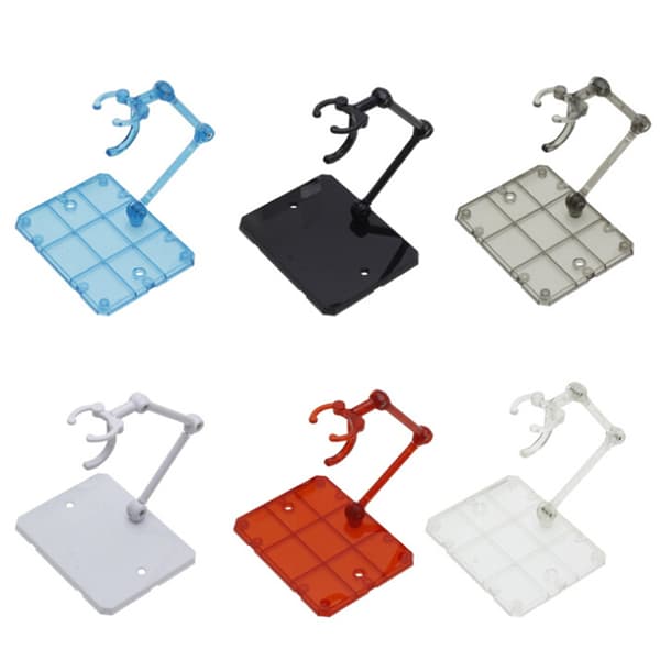 1Sett Handling Figur Base Passende skjermstativbrakett Transparent