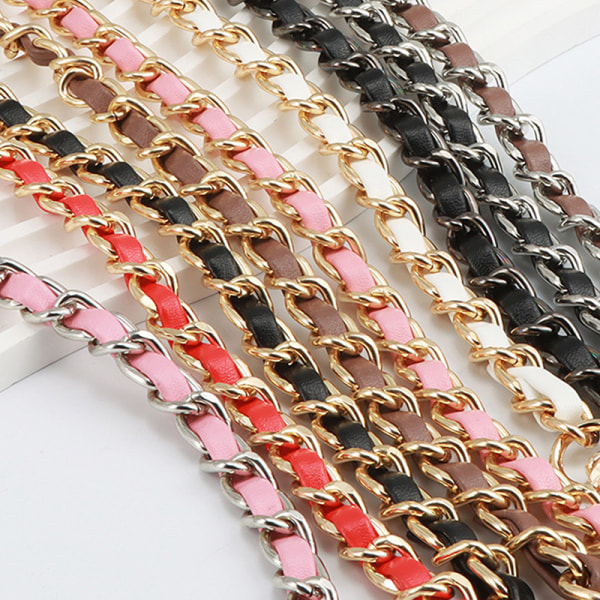 110 cm Pung Chain Strap Crossbody Chains Erstatningslæder A7