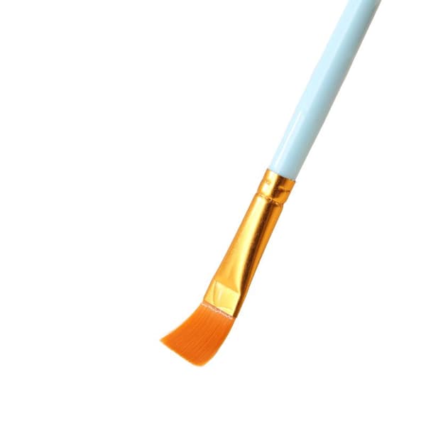 10 st/set multifunktionell akvarellpensel pärlemorskimrande plast Light blue