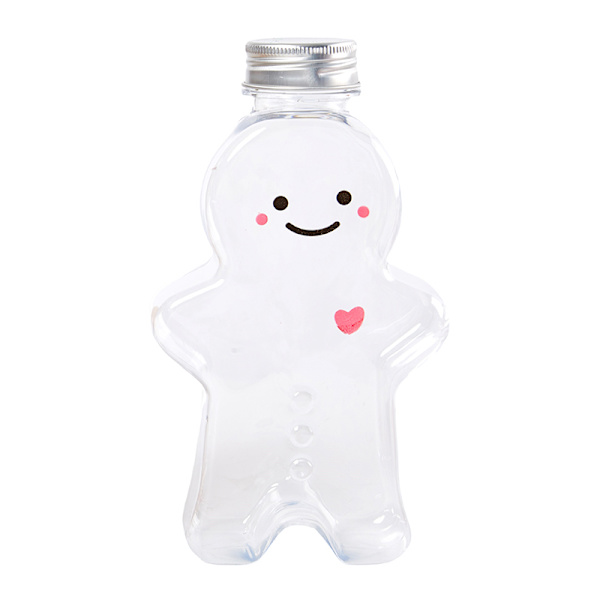 500ML honningkagemand flaske Bjørn form plastik drikke kop Chris Transparent Bottle