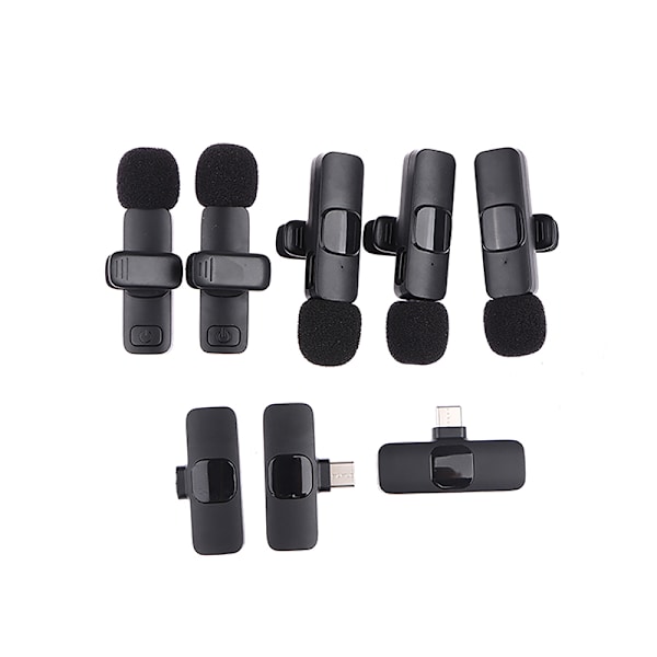 Trådløs mikrofon o Video Mini Mic For Phone Laptop Live Broa C