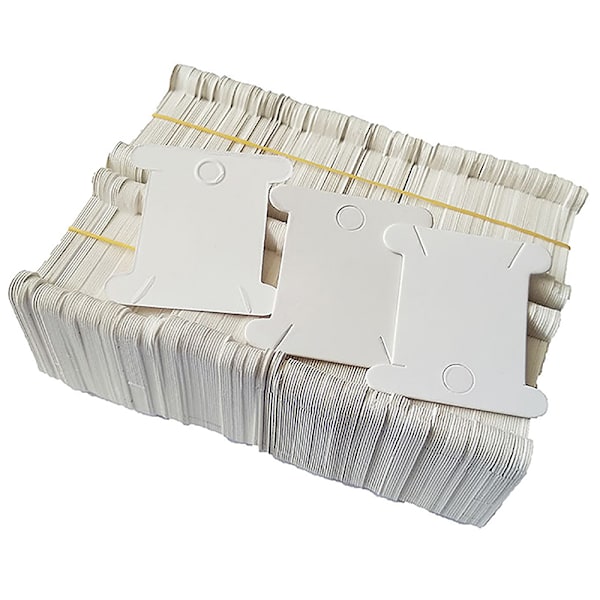 200 stk. Hardpapp Floss Bobbins Trådspoler Arbeidsverktøy Spo 200pcs