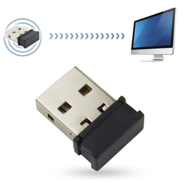 2.4G langaton USB -peliohjaimen vastaanotinsovitin T3/C6/C8/S3/S5 G:lle white