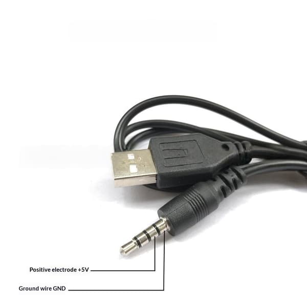 3,5 mm Jack snabbladdningskabel för Vnetphone V6/V4 PRO FBIM Mot