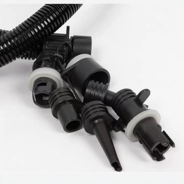 6 stk. pumpeslangedyser oppustelige luftpumper slangedyseadapter 1set