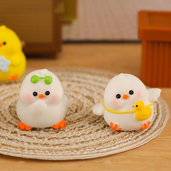 e Little Fat Chicken Mini Dekoration Dollhouse Micro Landscape A4
