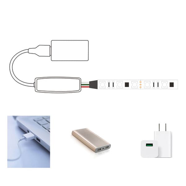 WS2811 WS2812B SP6812 Bluetooth LED Pixel Strip Controller Til A1