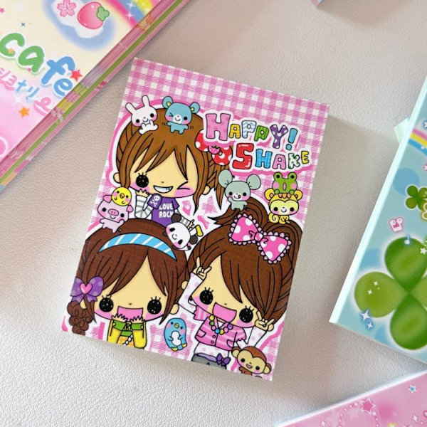 70 ark e Retro-stil Flicka Ej klibbig Scrapbooking Anteckningsblock A1