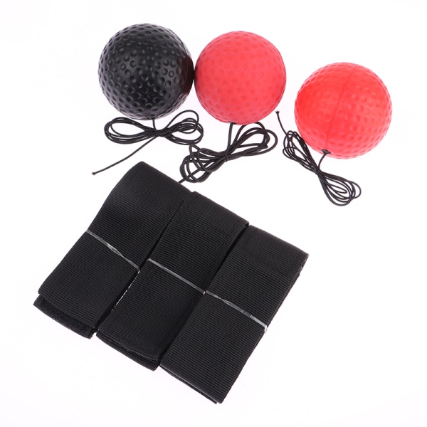 Hovedmonteret Boxing Speed Ball Venting Air Strike Fighting Trai B