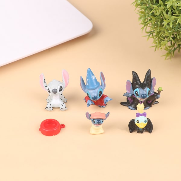 Lilo & Stitch Actionfigurer Håndlaget Anime Decoration Mini Dol
