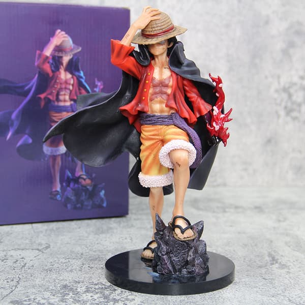 One Piece Yonko Luffy Figur 4 Emperors GK Anime Figurer 2 Head