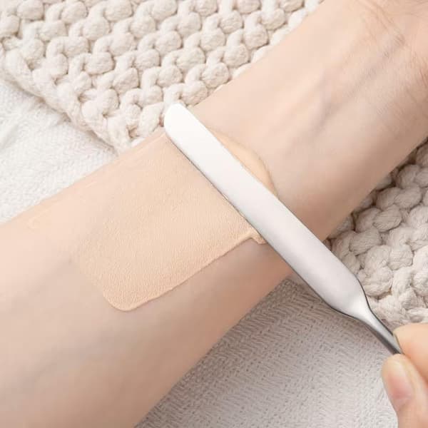 3 stk. makeupspatelværktøj med makeupblandingspalet til foundation