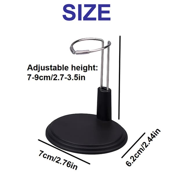Justerbart dockställ kompatibelt med 6,8-tumsdockor 15/17 cm Do A2