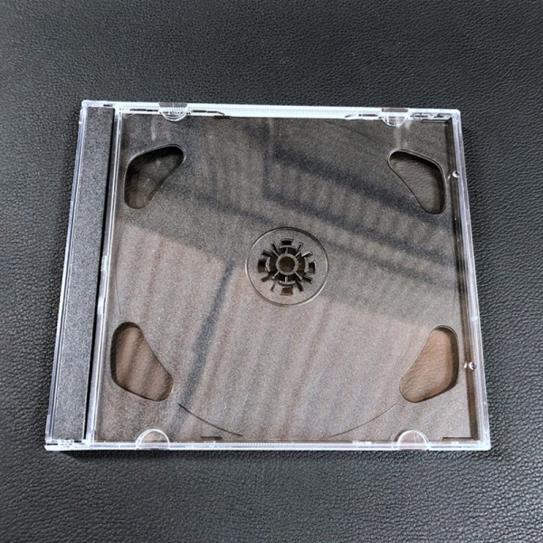 Plast DVD- case Bärbar CD-förvaringsbox CD- case Durabl Single Piece disc