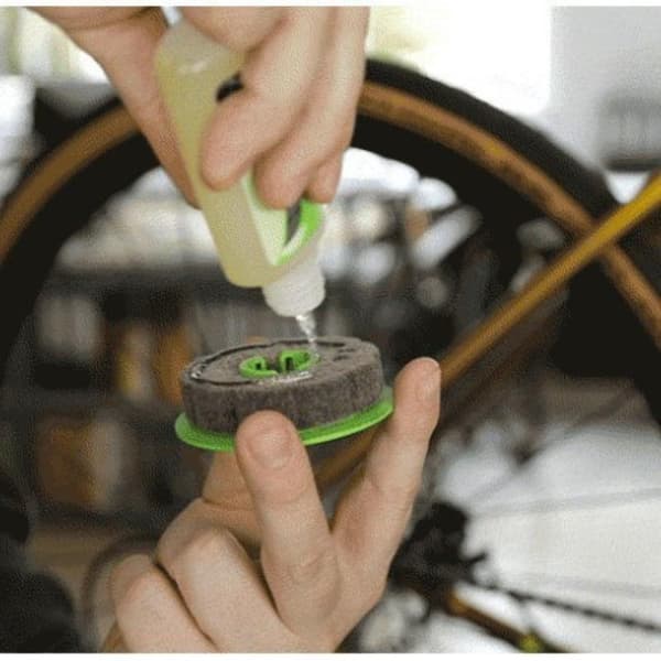 Bærbar cykelkædeolierulle smøremiddel smøreskive cykel A2