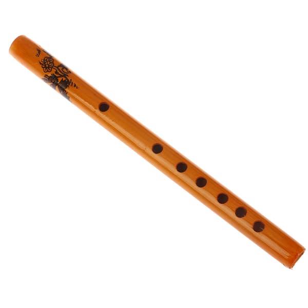 1st traditionell 6-håls bambuflöjt vertikal flöjt 1pc