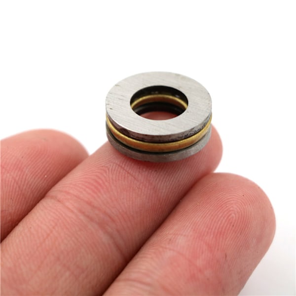 10 st Modell F8-16M 8x16x5mm Miniatyr Axial Metallkullagring B