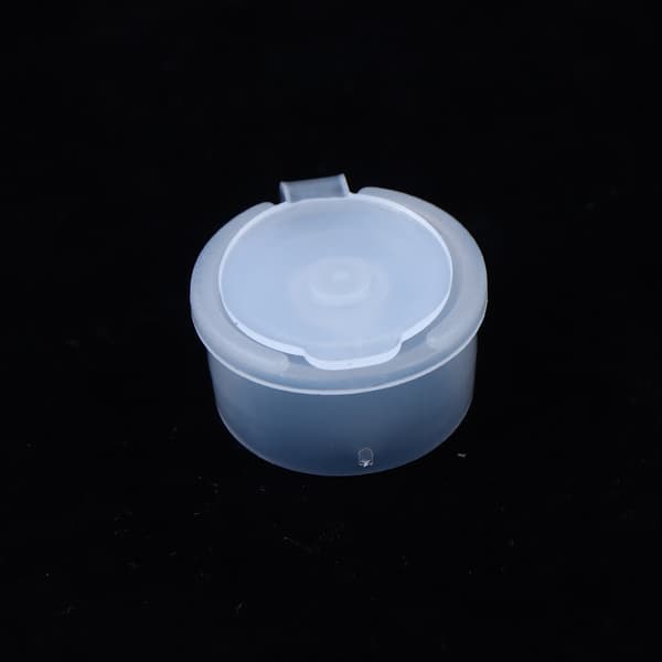 Passar för 20 mm 20 st plastflaskadapter med hål klar Cos B