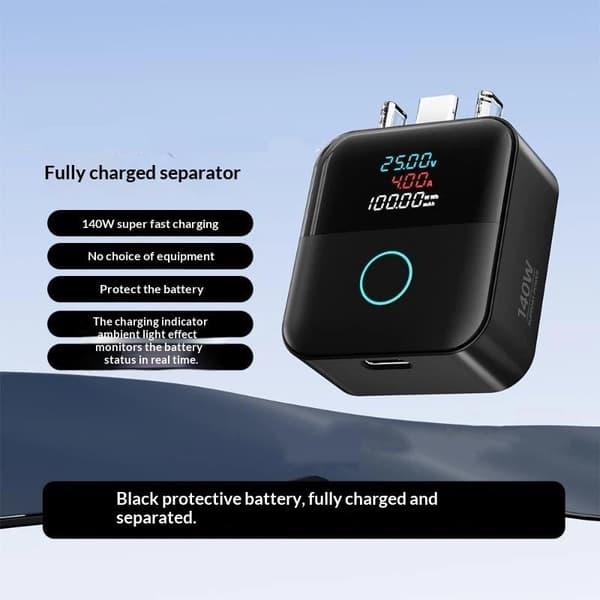 Erotin Smart Auto Power Off -puhelimen latausdatakaapeli ylilataus White