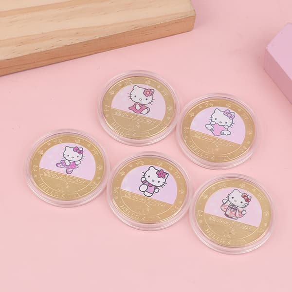 Sanrio Q Figurals Hello Kitty minnemynter Anime Action A