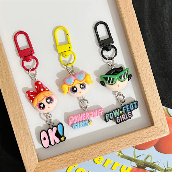 Anime Figuuri Avaimenperä Pariskunta Koululaukku Riipus Charm Avaimenperä Ca Yellow