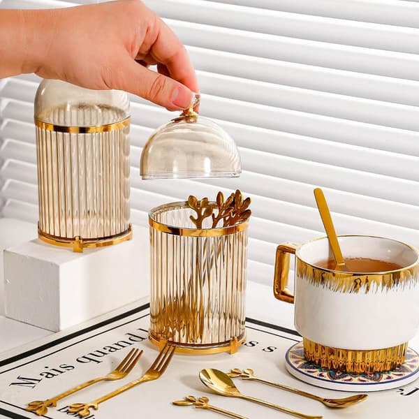 Holder for kaffeskje og dessertgaffel A2