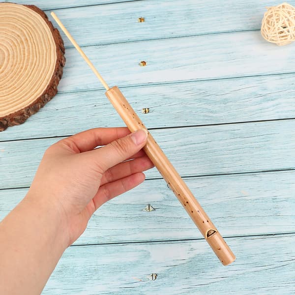 1 kpl Bambu musiikki-instrumentti Bird Whistle Flute Mini Whistle R