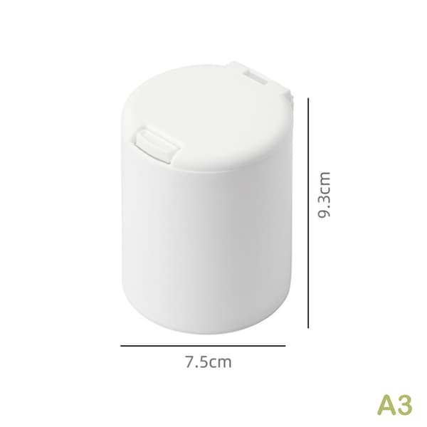 Hvid opbevaringsboks Desktop Organizer Postkort med stor kapacitet St A1