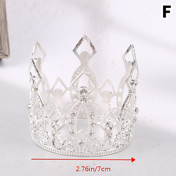 Kronekakepynt Prinsesse Topper Barnepynt for Vi F