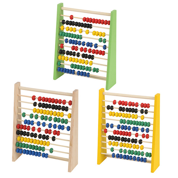 Matematiikan puiset abacus-tiskit opetuslelut 3-6 vuodelle Apricot