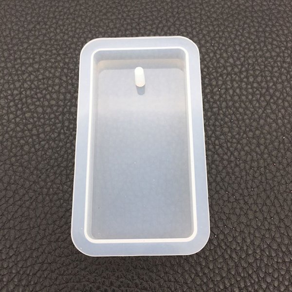 Nøglering vedhæng Form Sæt DIY Pendant Resin Form Krystal Epoxy A5