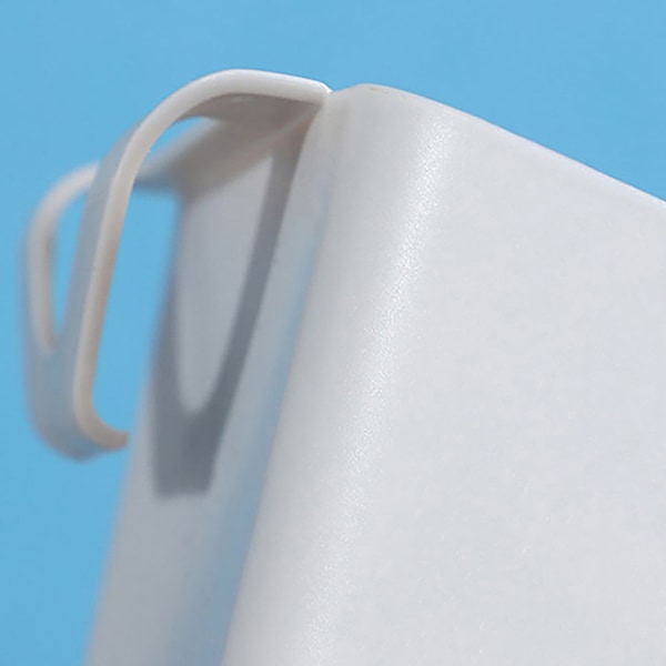 Hängande förvaringshinkar i plast för vagn Portable Bedside Ha Gray