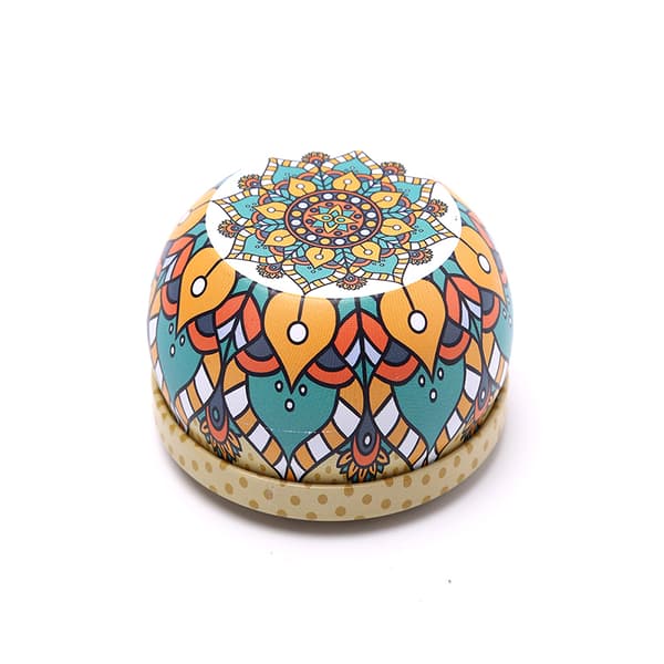Retro Floral Tin Can Tea Storage Box Candy Gift Case A8